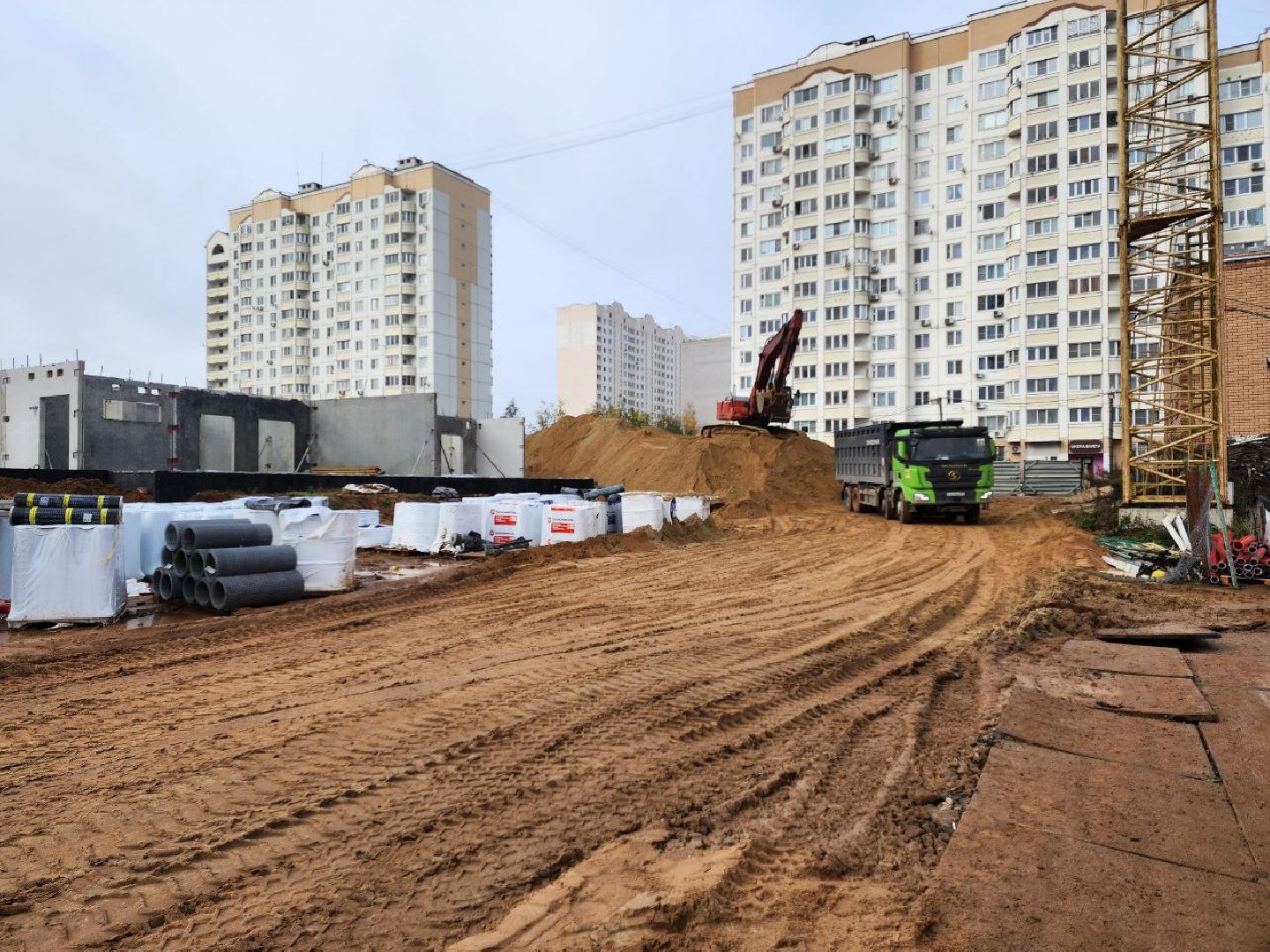 Солнечногорск, Детский сад, Строительство, Рекинцо-2, Работы,