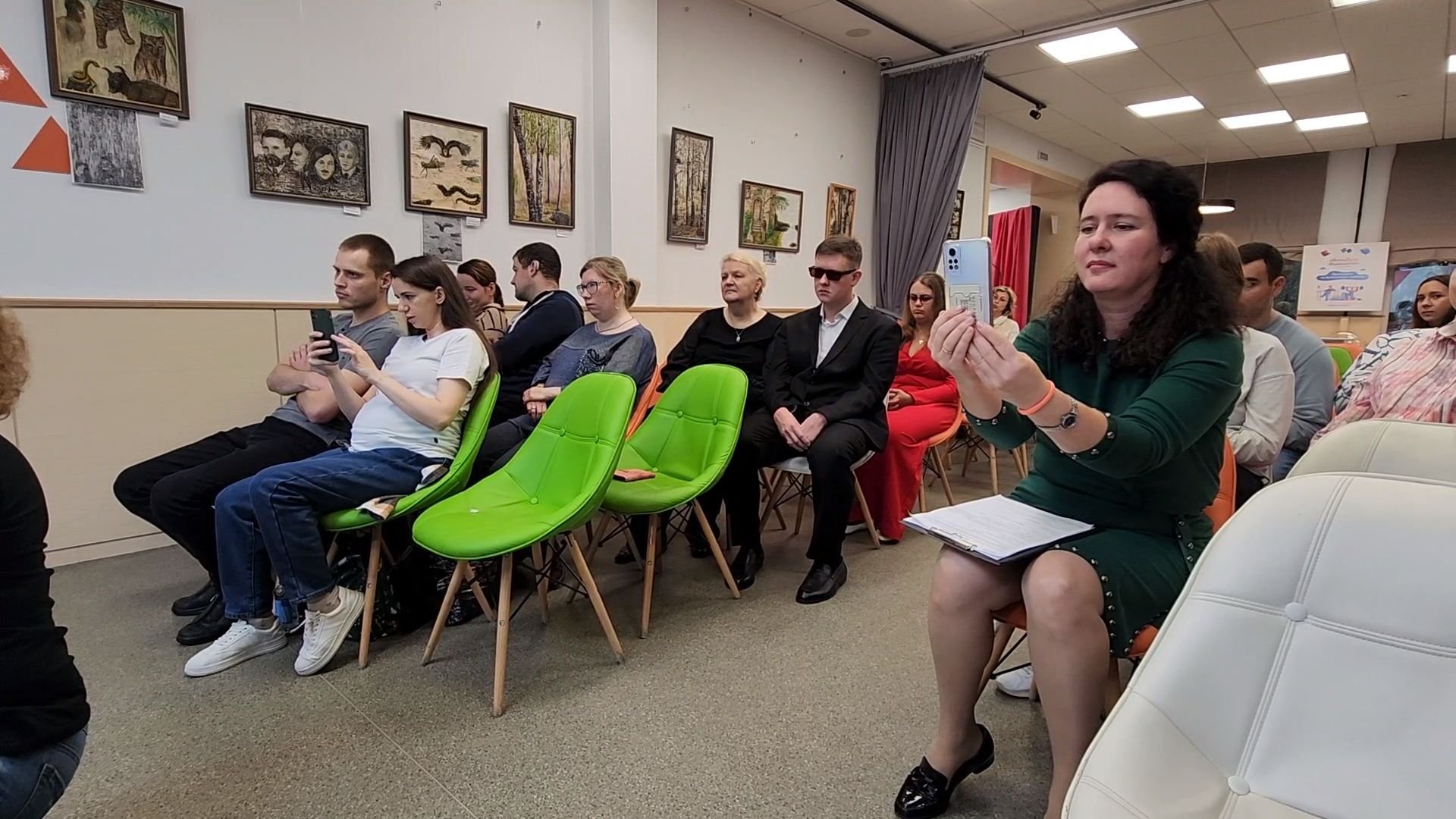 Одинцово, слепые, реабилитация, творчество, день белой трости,