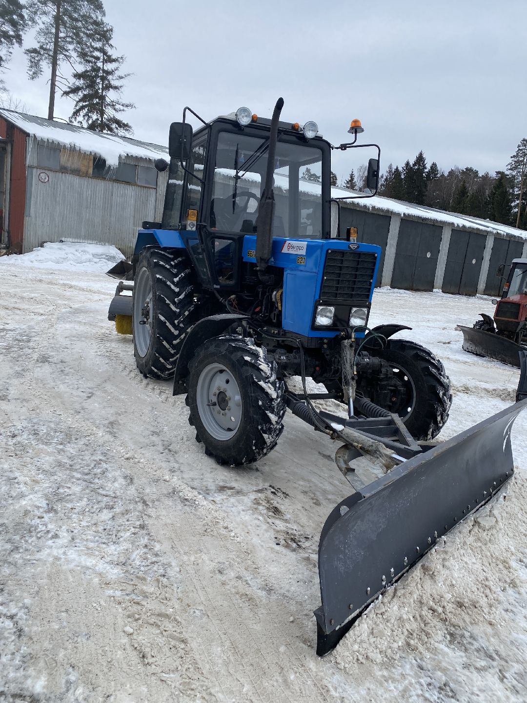 Краснознаменск, ЖКХ, уборка, дорога, ЖКХ, ГУСТ, Максим Некрасов, спецтехника, Беларусь, уборка снега, коммунальщики