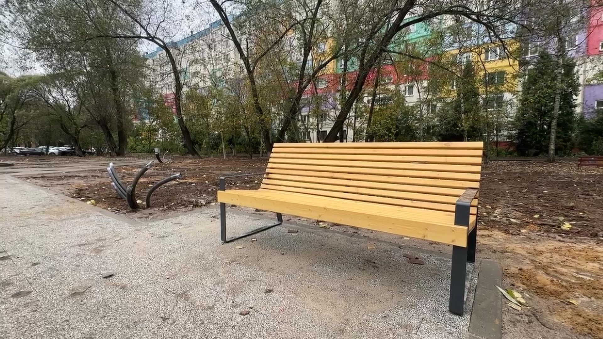 Реутов, благоустройство, сквер, лавочки, стиль, перголы, детская площадка, цветник, мцд-4,