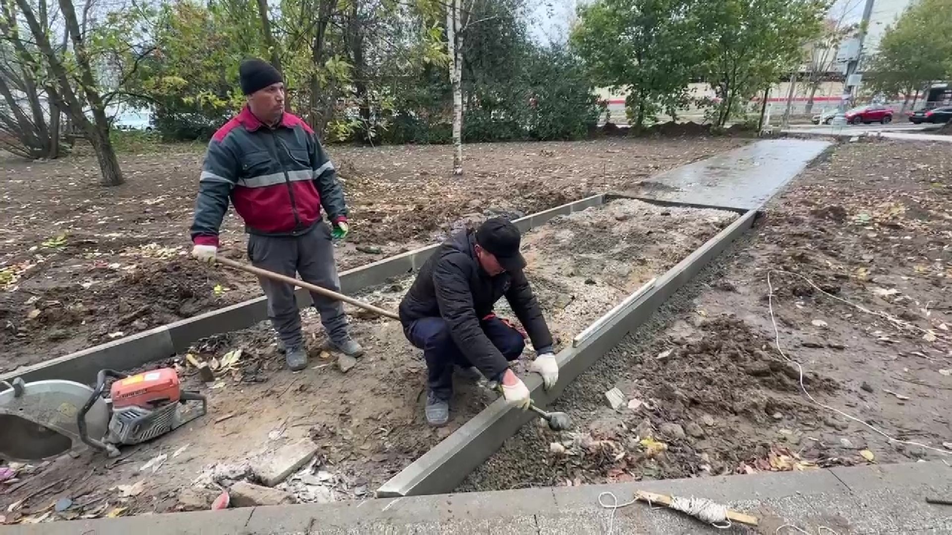 Реутов, благоустройство, сквер, лавочки, стиль, перголы, детская площадка, цветник, мцд-4,