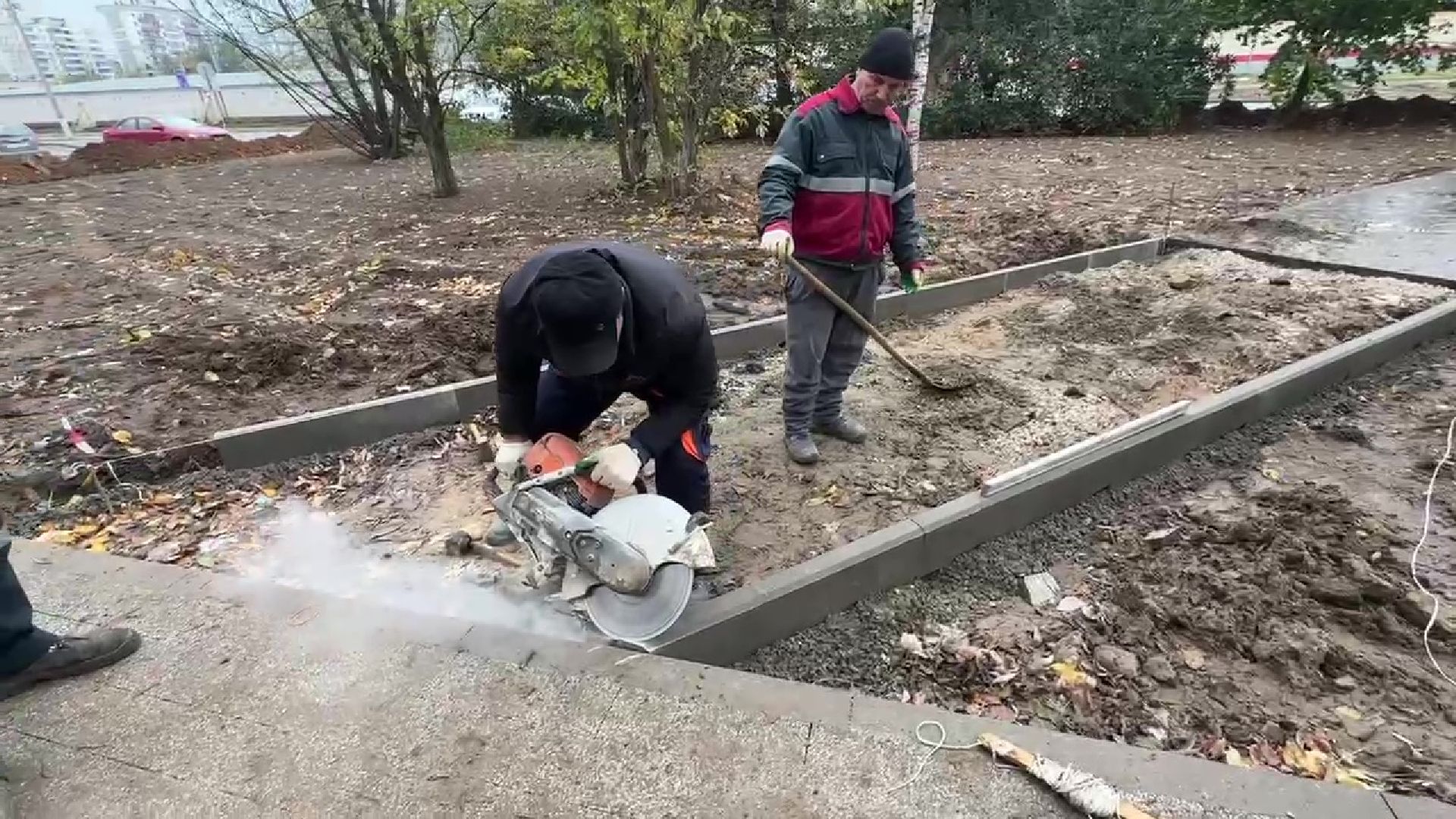 Реутов, благоустройство, сквер, лавочки, стиль, перголы, детская площадка, цветник, мцд-4,