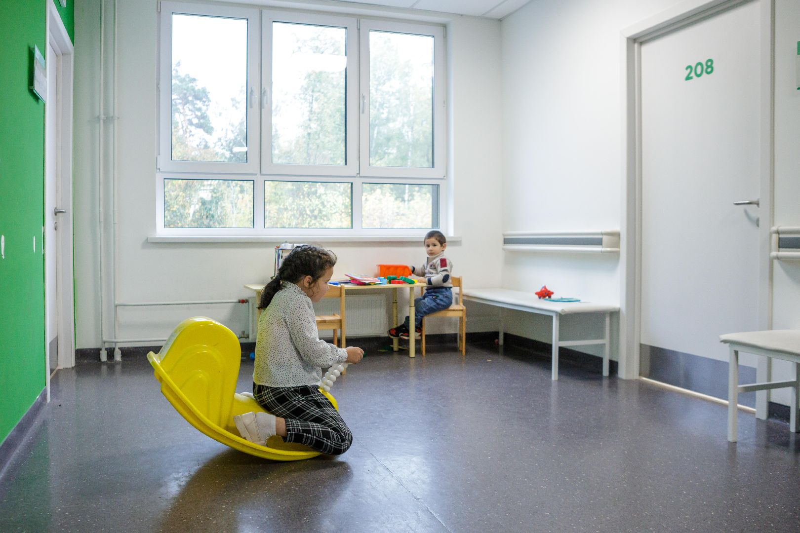 поликлиника, дети, люберцы,видео с коптера,