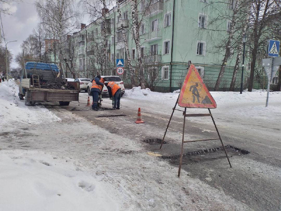 дороги, ремонт дорог, Лосино-Петровский, ямочный ремонт, асфальтовое покрытие