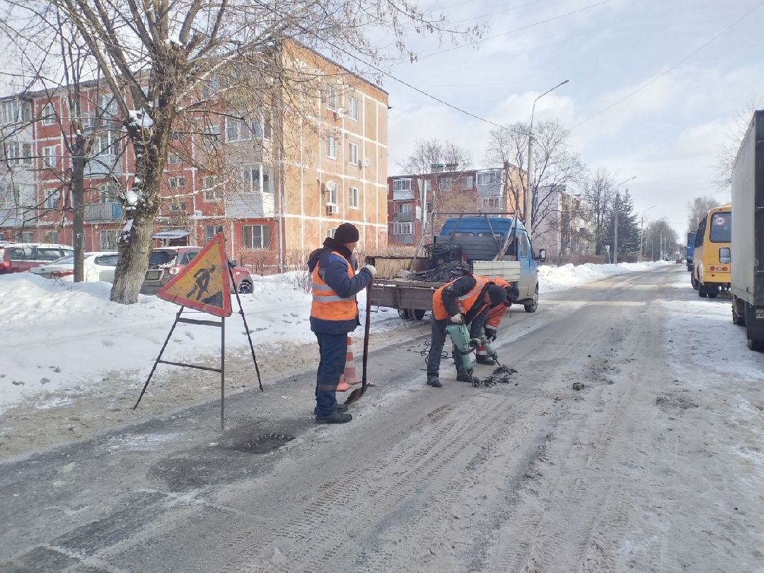 дороги, ремонт дорог, Лосино-Петровский, ямочный ремонт, асфальтовое покрытие