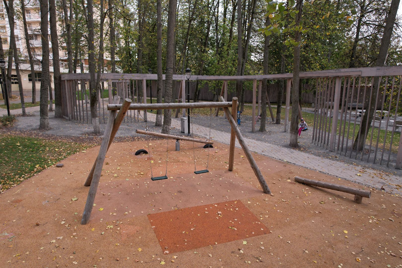 звенигород, парк, благоустройство,видео с коптера,