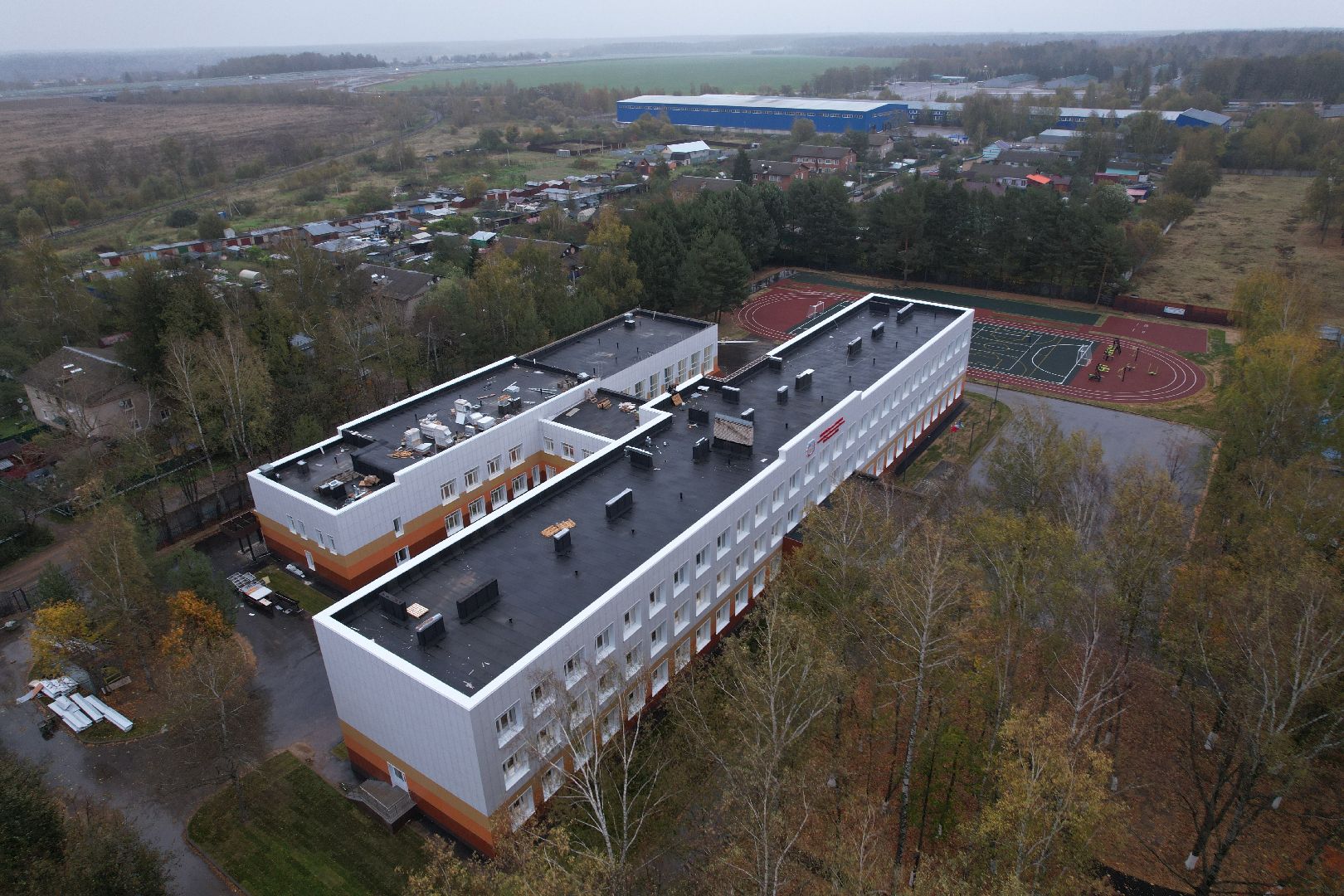 школа, кубинка,видео с коптера,