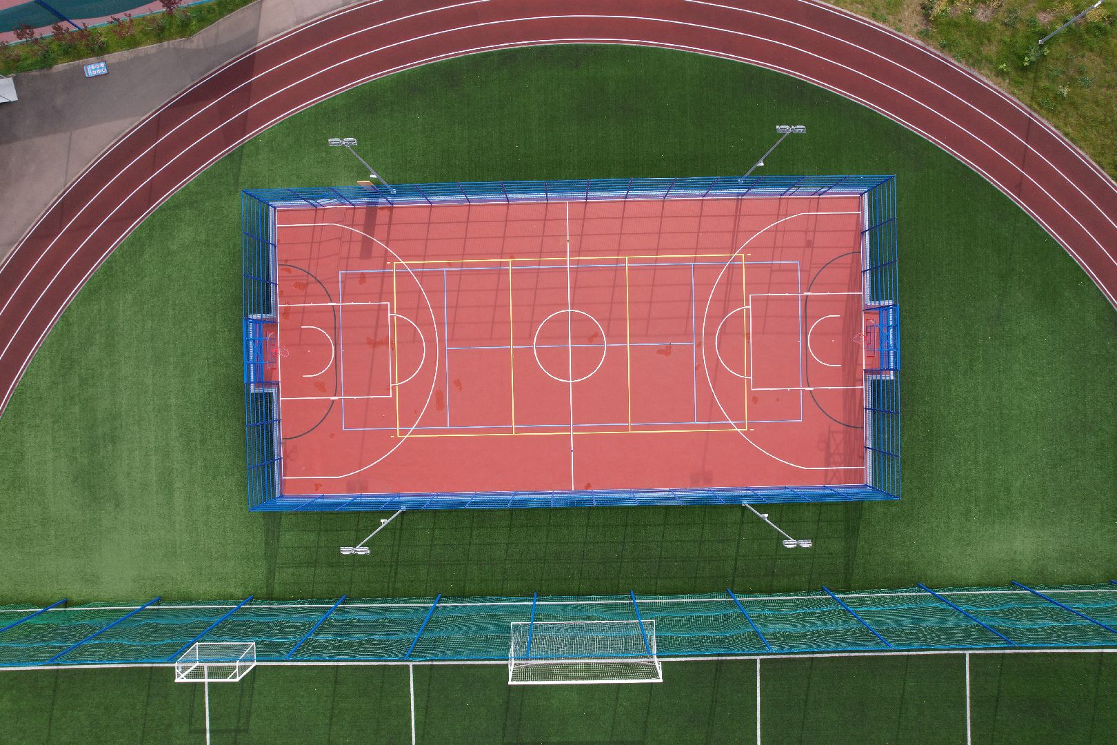 стадион, оцинцово, тренировка,видео с коптера,