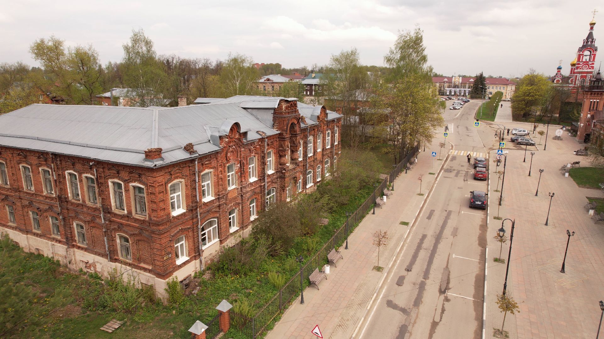 Талдом, Культура, история, архитектура,видео с коптера,