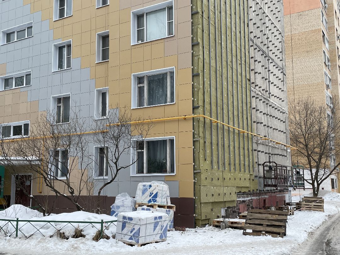 Капитальный ремонт, дом, фасад, Люберцы