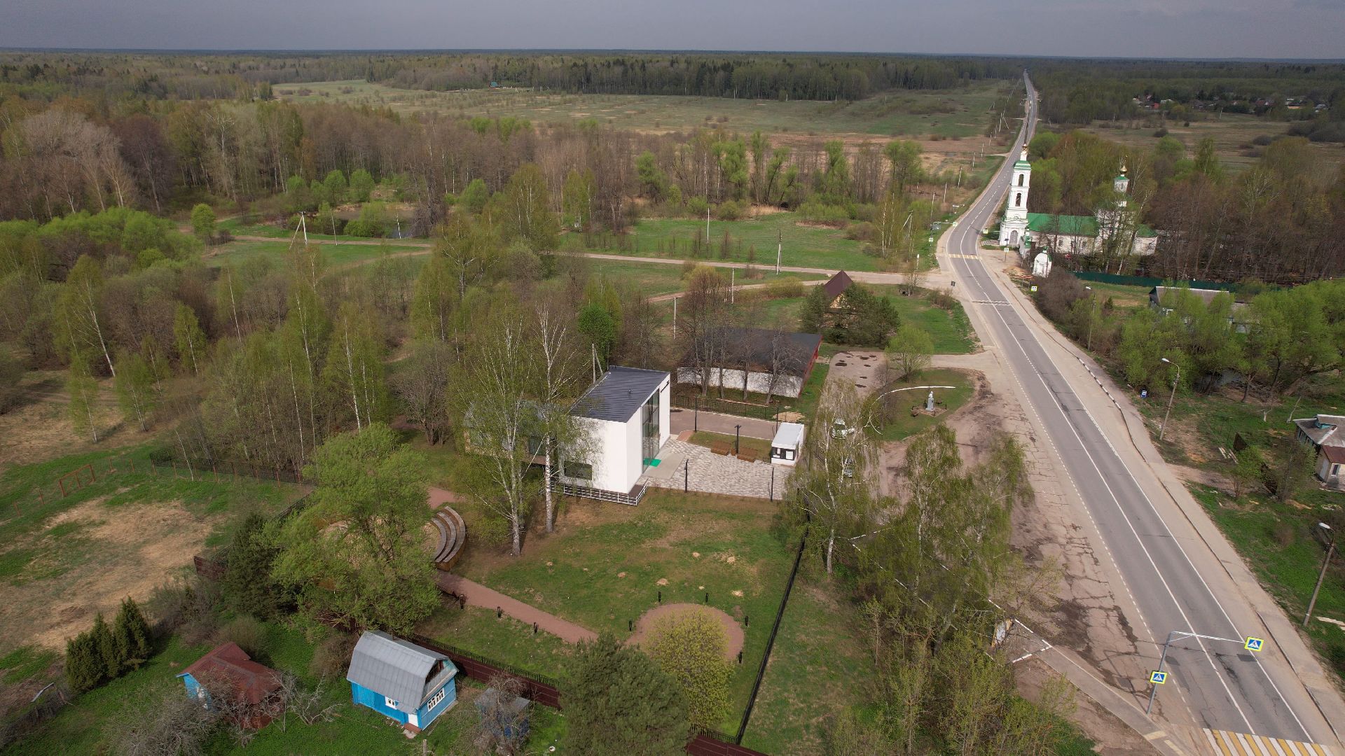 талдом, культура, история,видео с коптера,