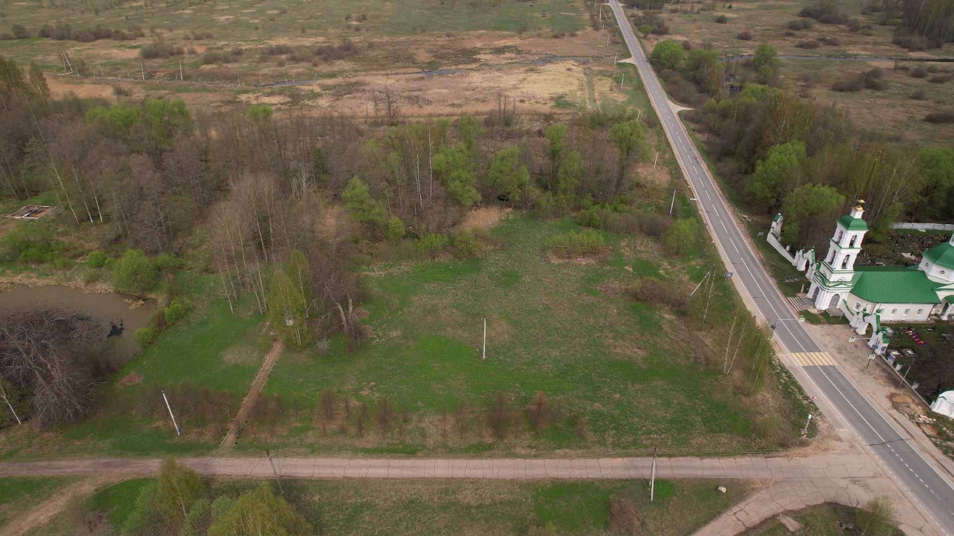 талдом, культура, история,видео с коптера,