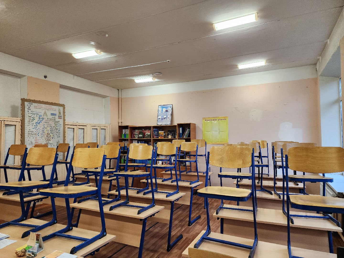 Серпухов, Подмосковье, местечко Данки, капитальный ремонт, президентская программа, ремонт школы,