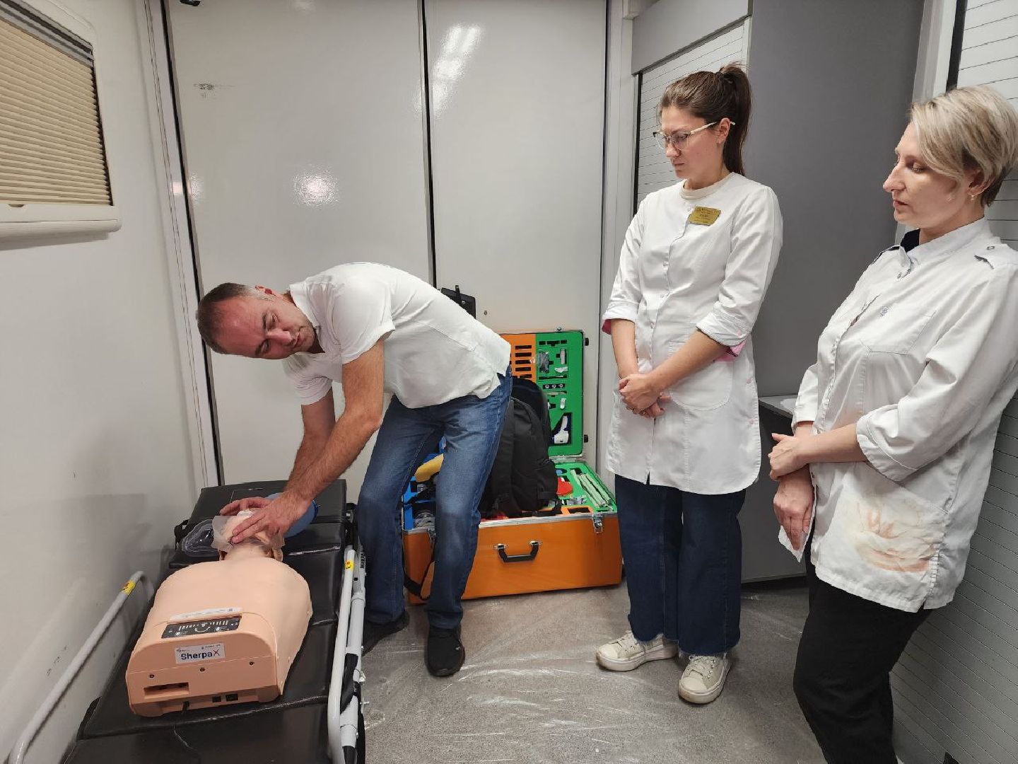 ники детства,мытищи, СЛР, психология, сердечно-легочная реанимация, Поликлиника 4,