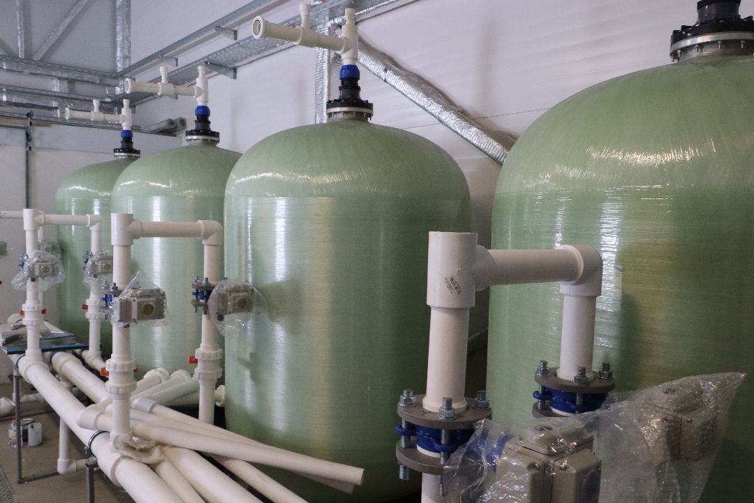 Строительство, ВЗУ, Серебряные Пруды