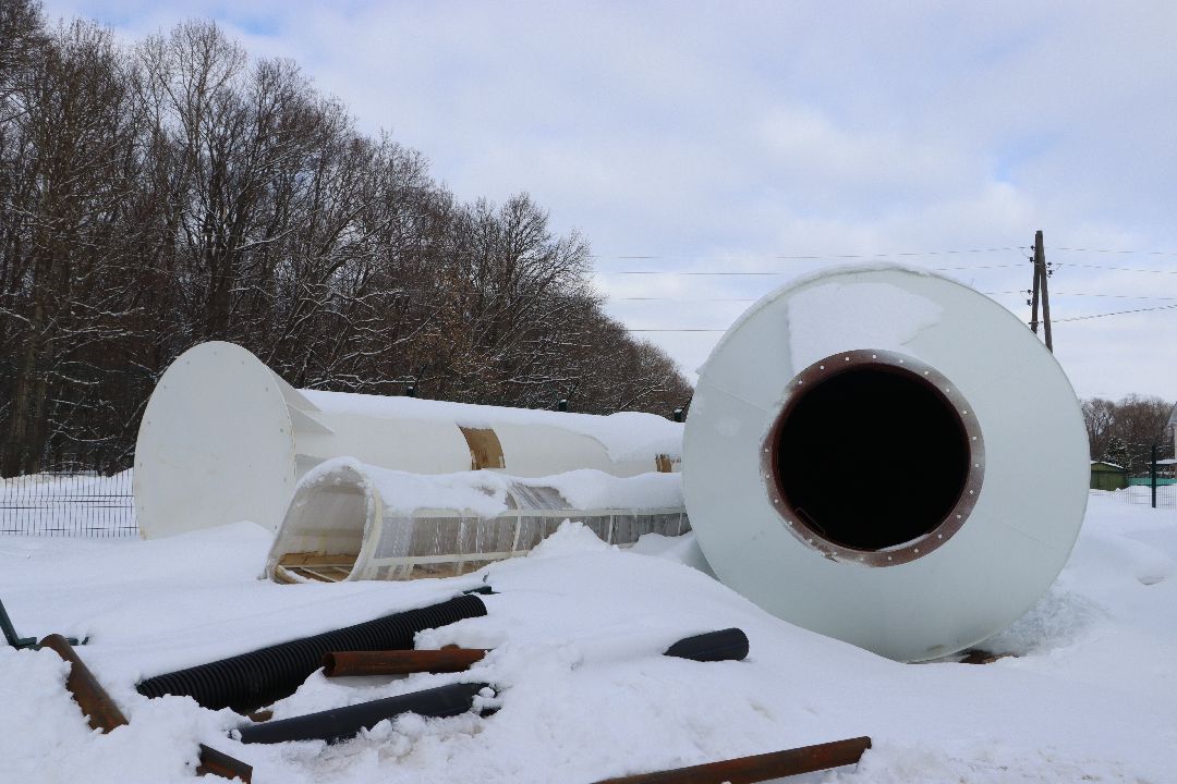 Строительство, ВЗУ, Серебряные Пруды