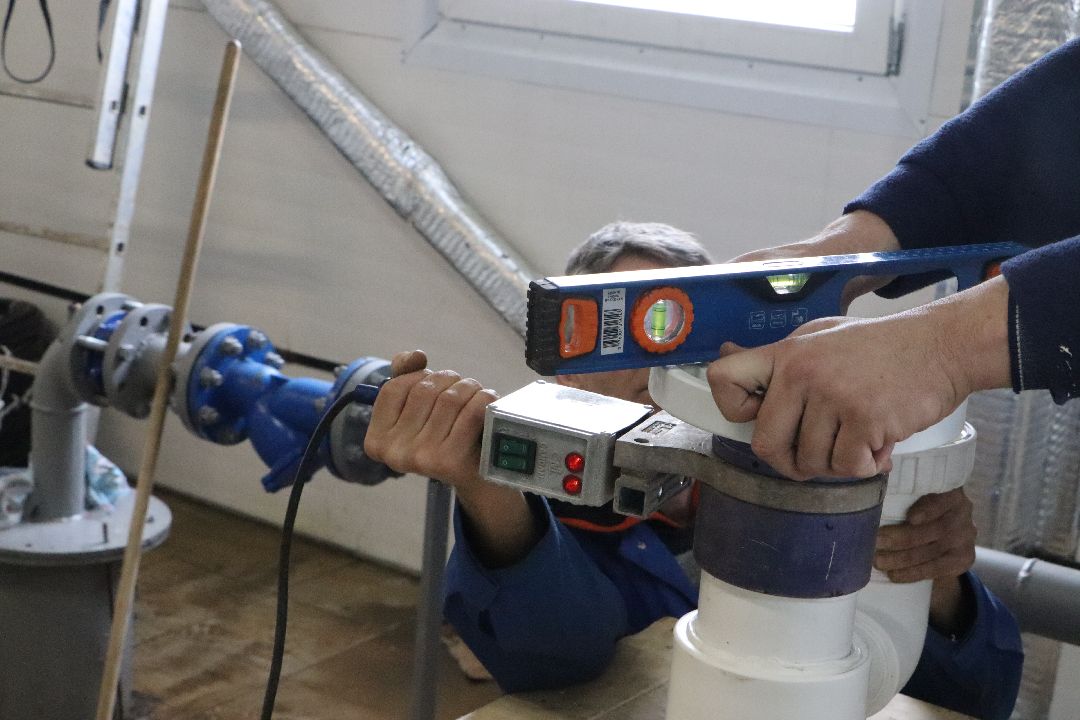 Строительство, ВЗУ, Серебряные Пруды