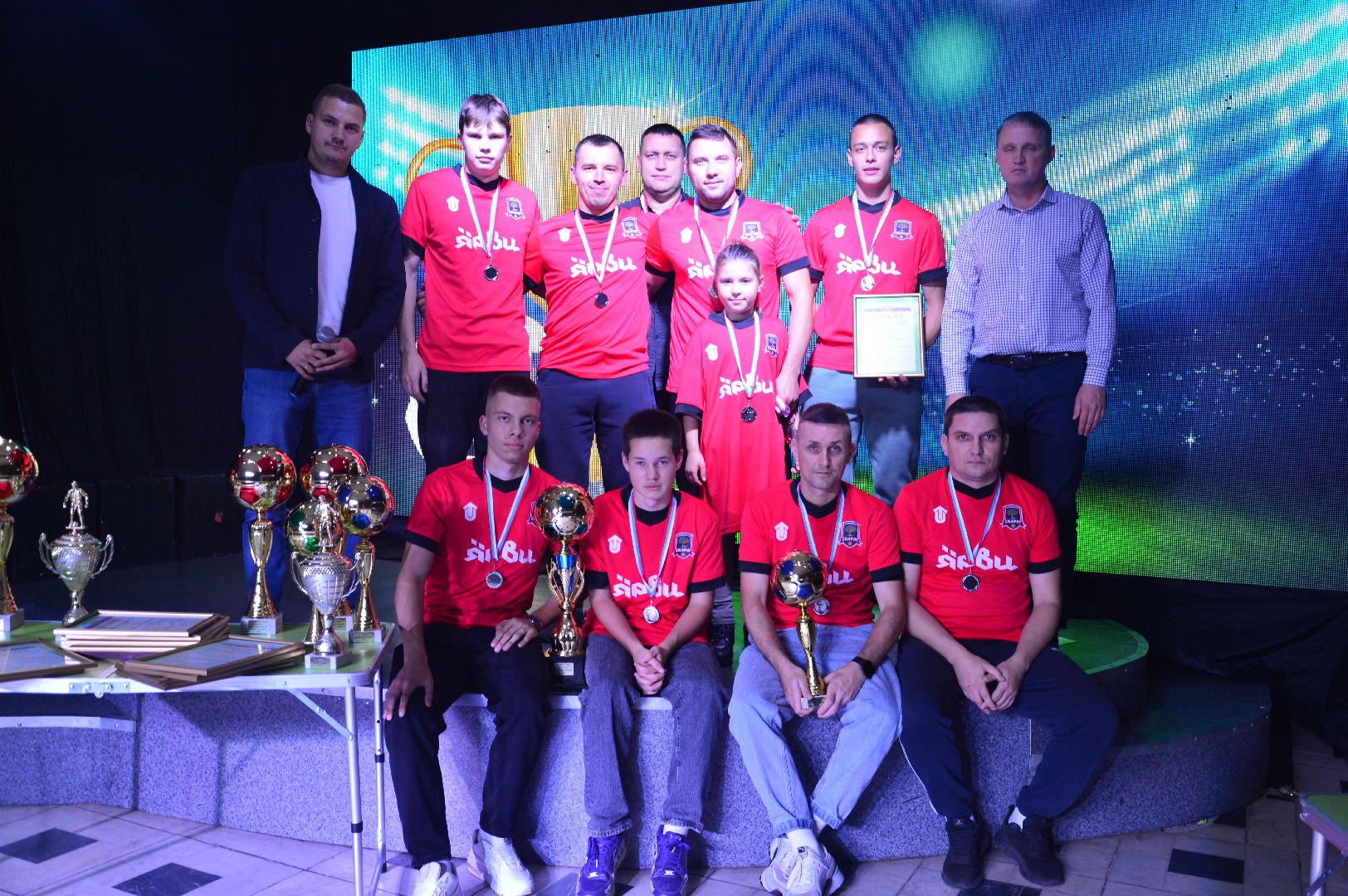 чемпионат по футболу, шатура, городской округ, спорт, награждение,