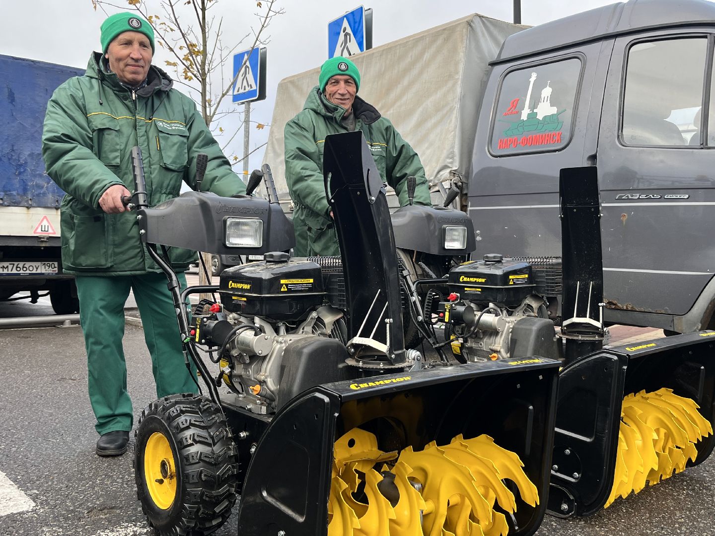 наро-фоминский городской округ, жкх, зима близко, зима в подмосковье, смотр коммунальной техники,