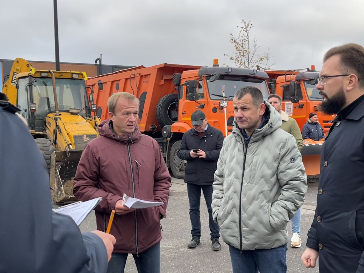 наро-фоминский городской округ, жкх, зима близко, зима в подмосковье, смотр коммунальной техники,