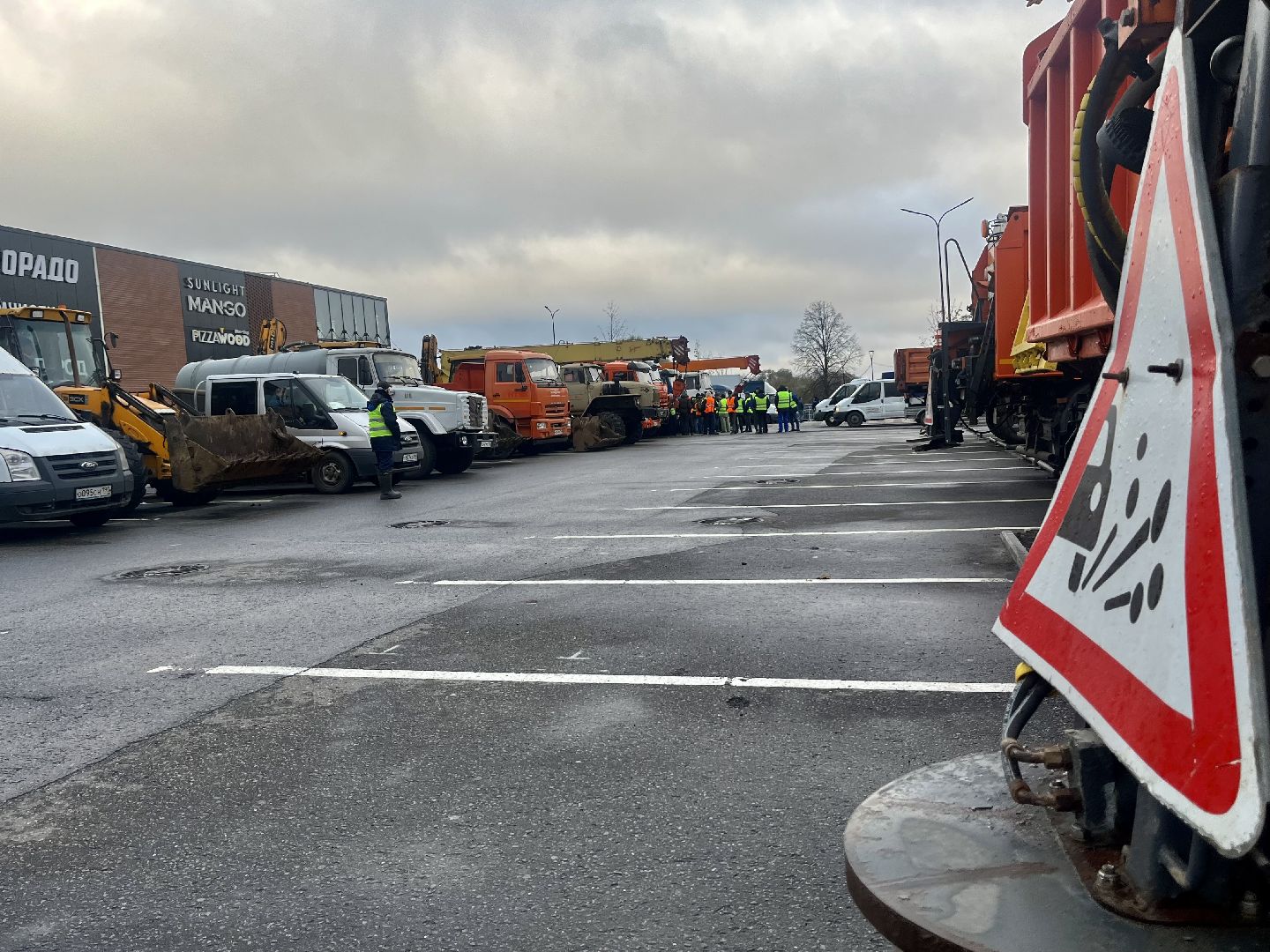 наро-фоминский городской округ, жкх, зима близко, зима в подмосковье, смотр коммунальной техники,