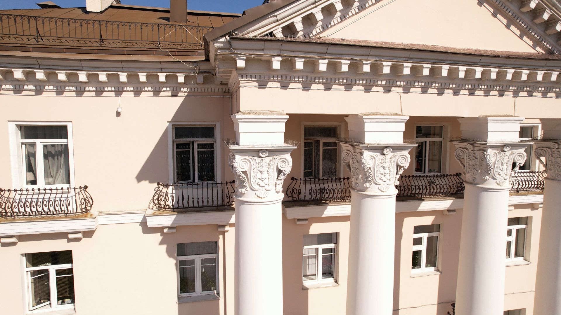 видное, архитектура, культура,видео с коптера,