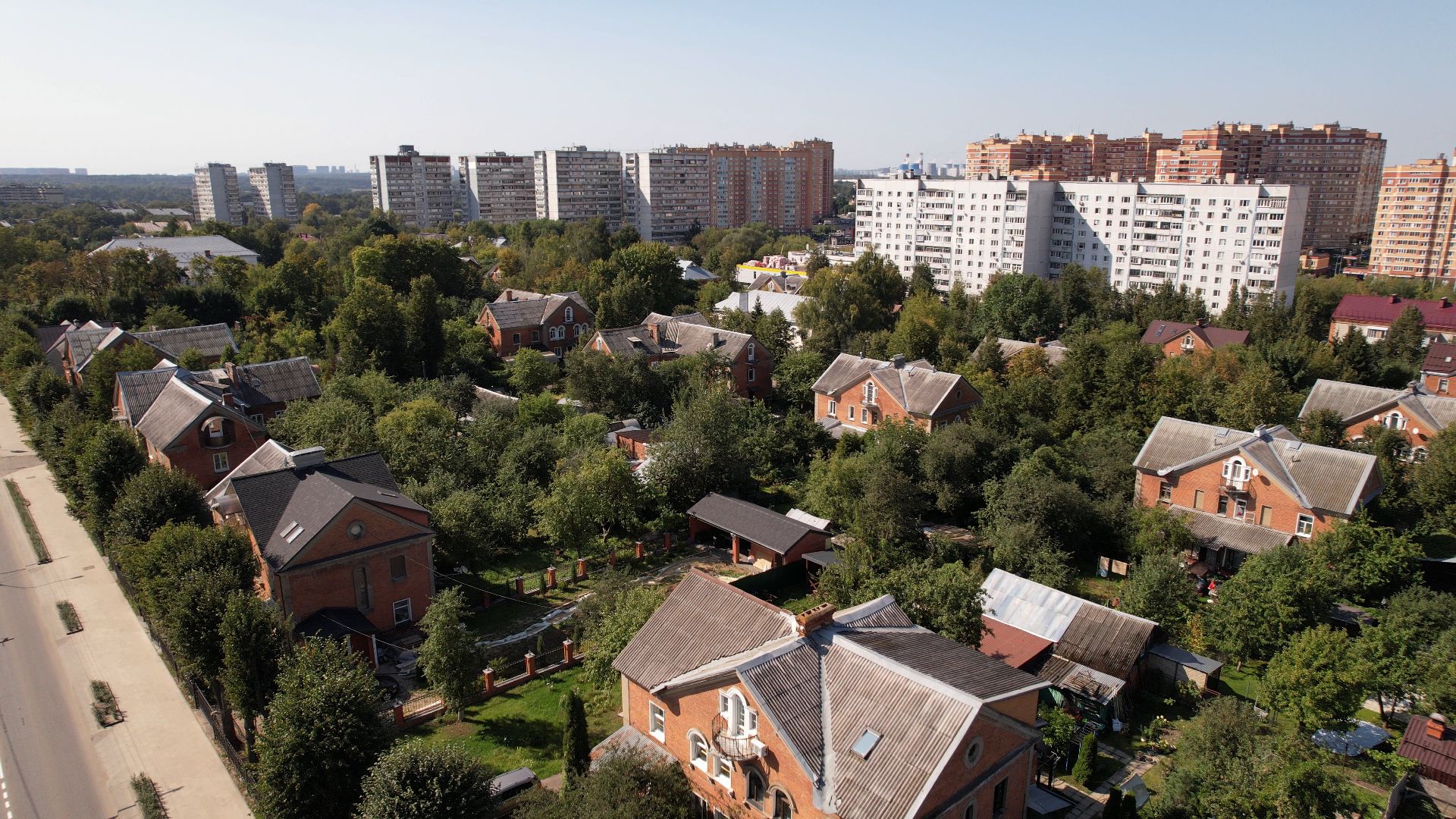 видное, архитектура, культура,видео с коптера,