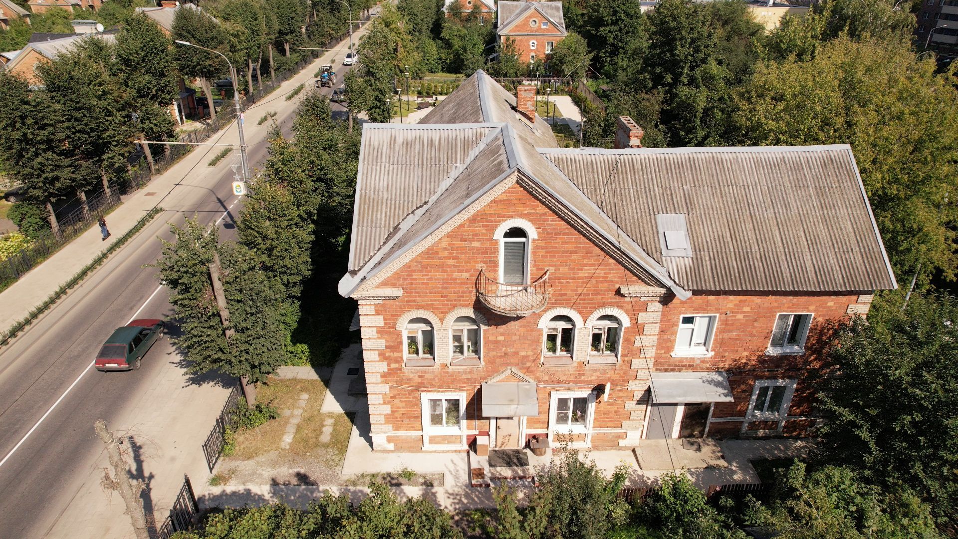 видное, архитектура, культура,видео с коптера,