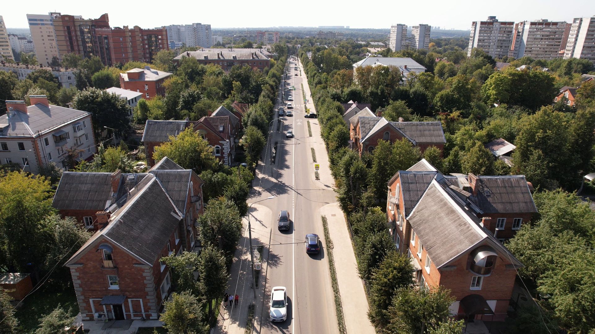 видное, архитектура, культура,видео с коптера,