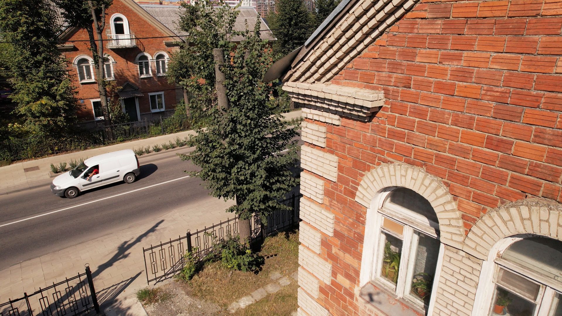 видное, архитектура, культура,видео с коптера,