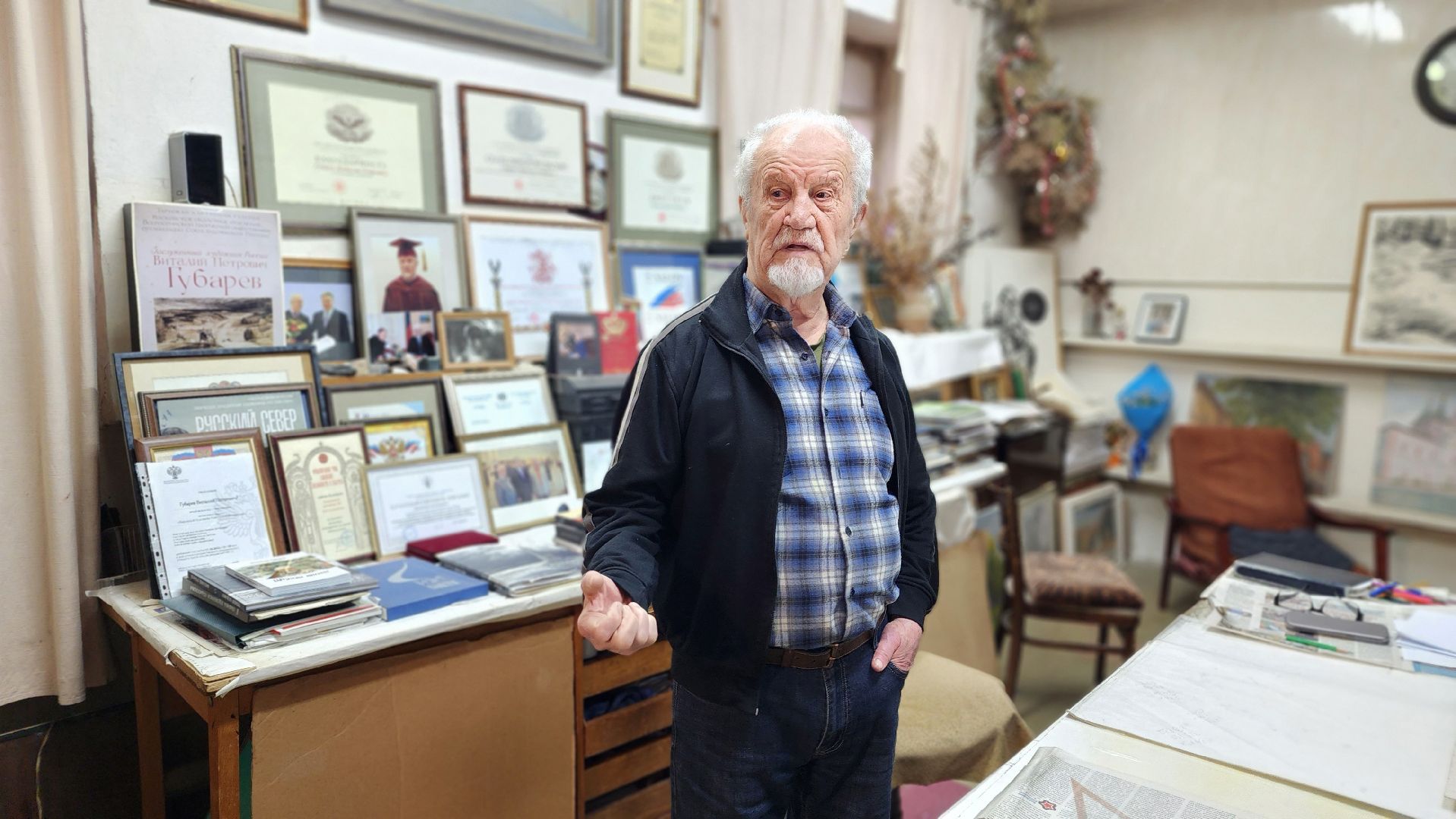 протвино, народный художник рф, творчество, воспоминания, Губарев,