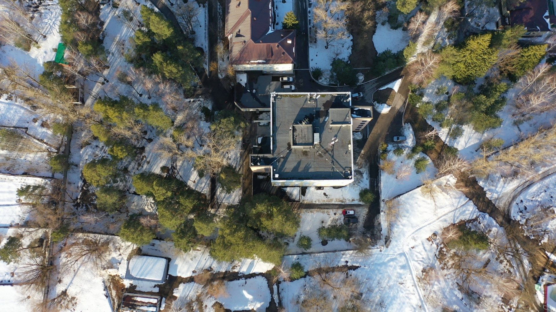 больница, воскресенск, медицина,видео с коптера,