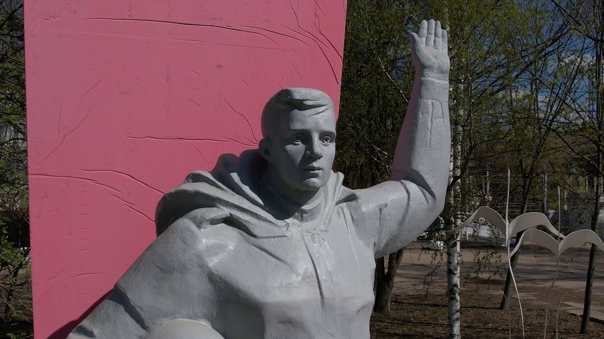 сквер, воскресенск, благоустройство,видео с коптера,