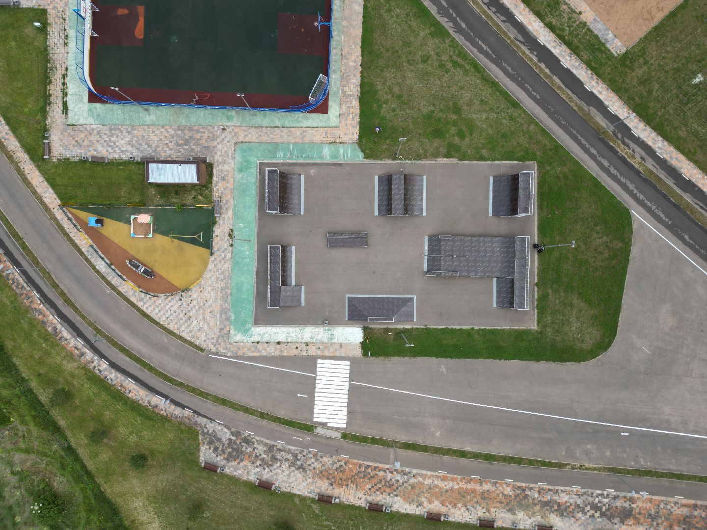 можайск, ривьера, горка, парк,видео с коптера,