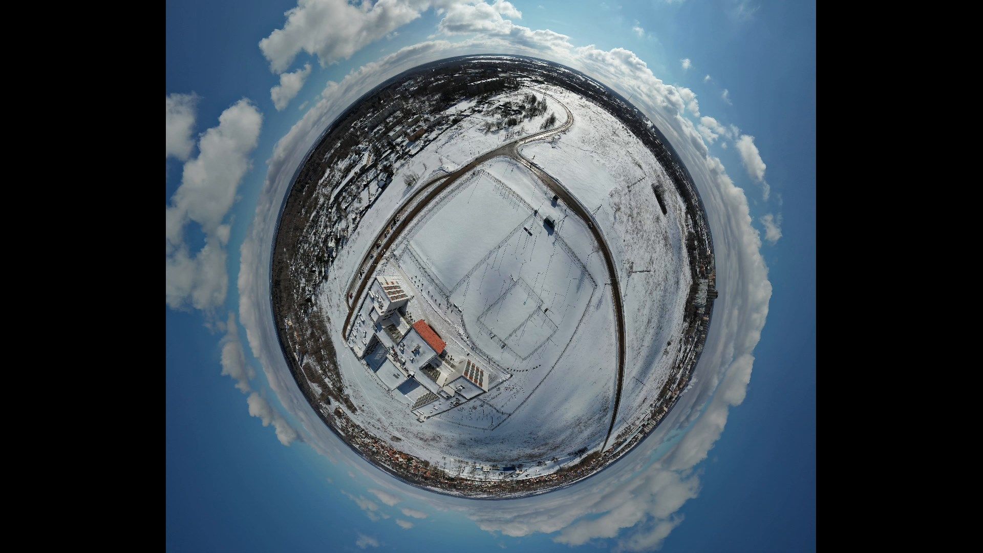 школа, можайск,видео с коптера,