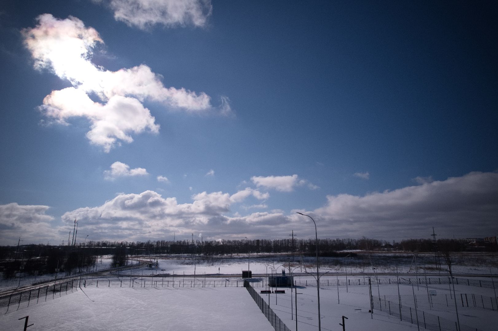 школа, можайск,видео с коптера,