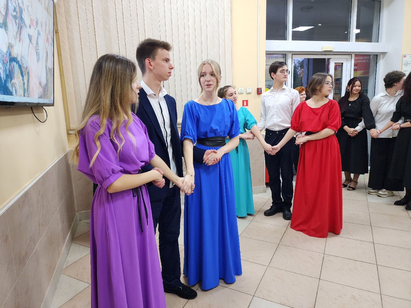 бал, молодежь,