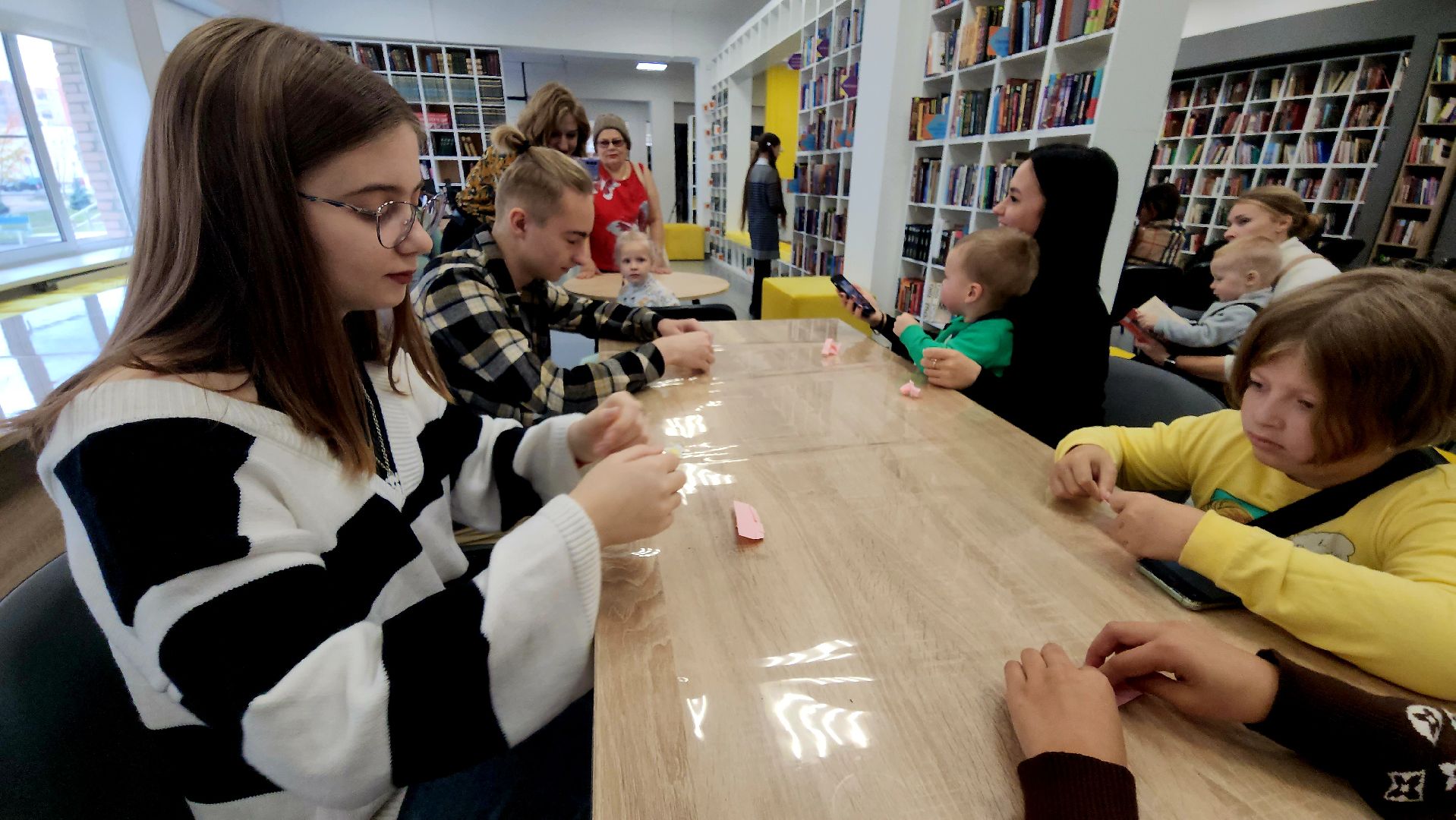 шатура, городской округ, городской округ люди, мероприятие,закладки, библиотека, мастер-класс,