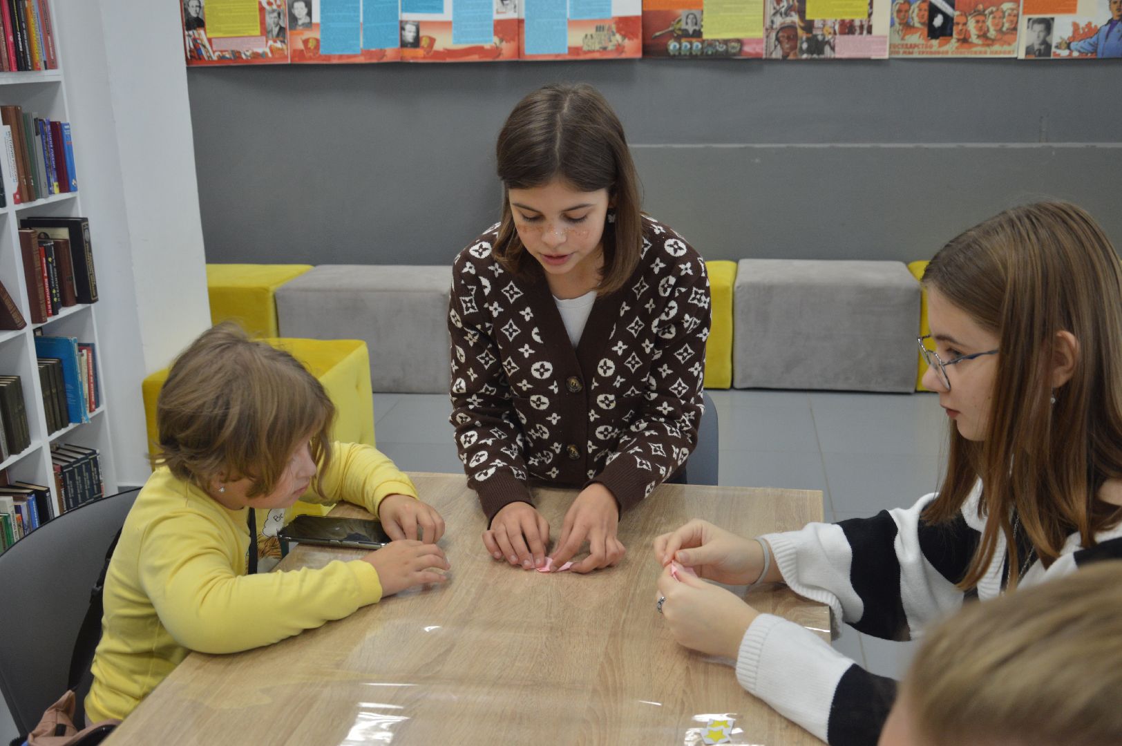 шатура, городской округ, городской округ люди, мероприятие,закладки, библиотека, мастер-класс,