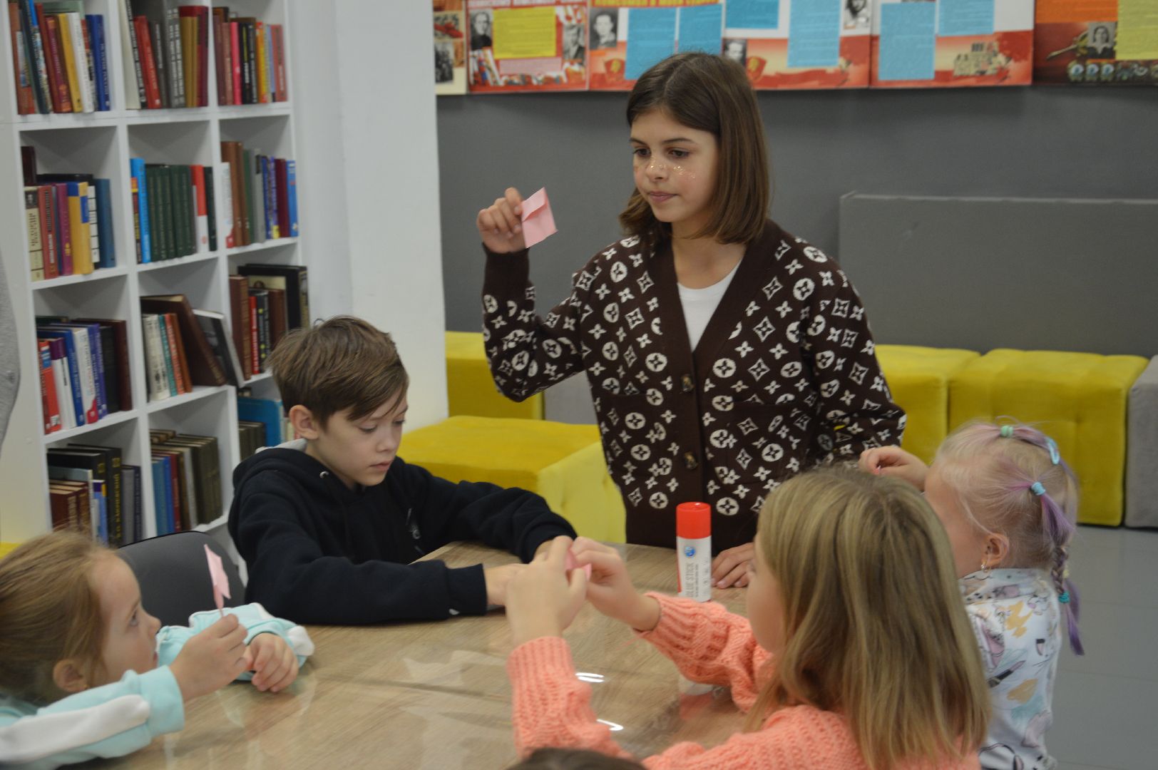 шатура, городской округ, городской округ люди, мероприятие,закладки, библиотека, мастер-класс,