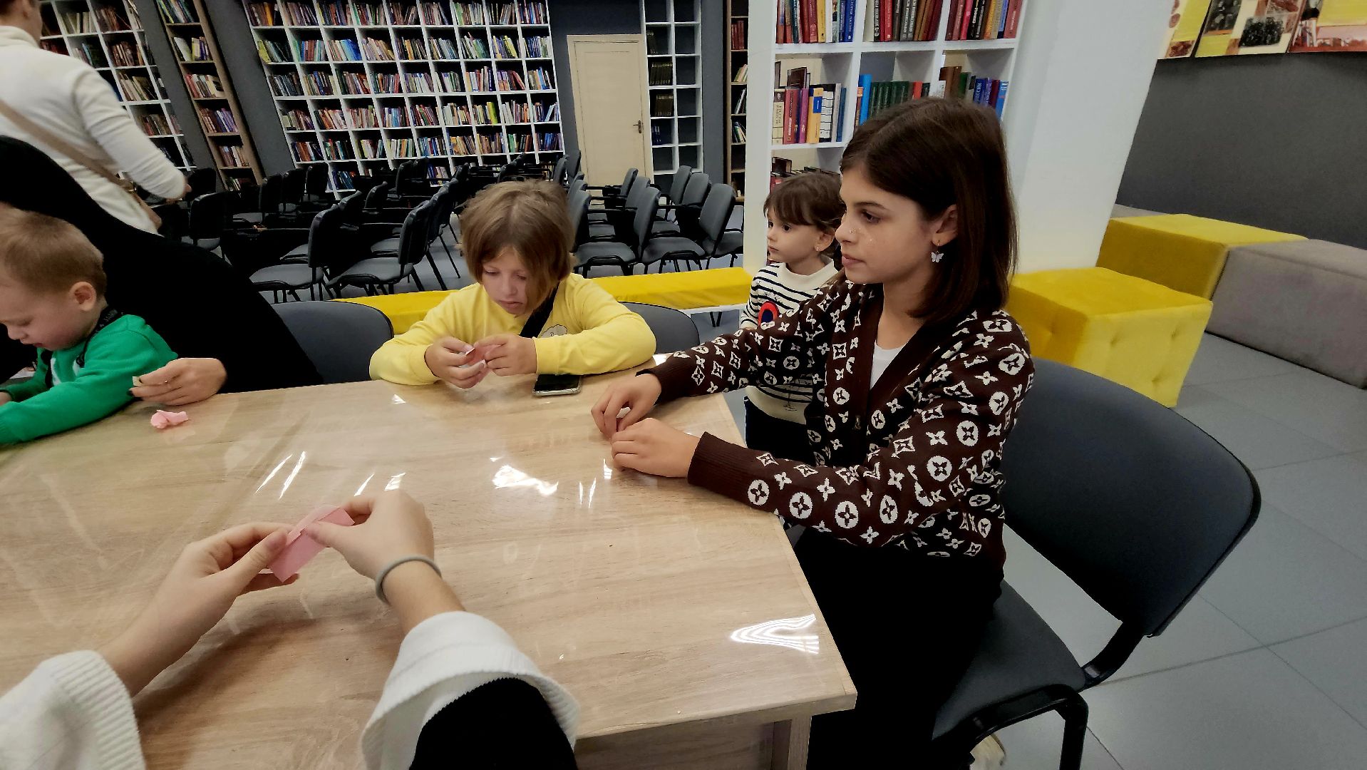 шатура, городской округ, городской округ люди, мероприятие,закладки, библиотека, мастер-класс,