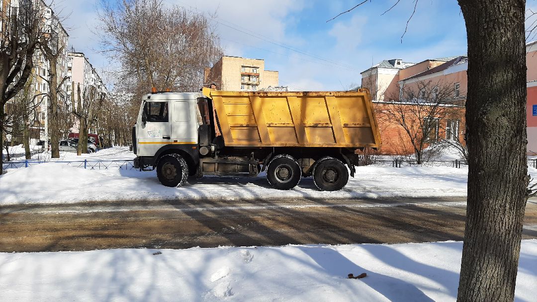 снег, ЖКХ, Серпухов