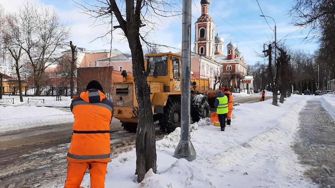 снег, ЖКХ, Серпухов