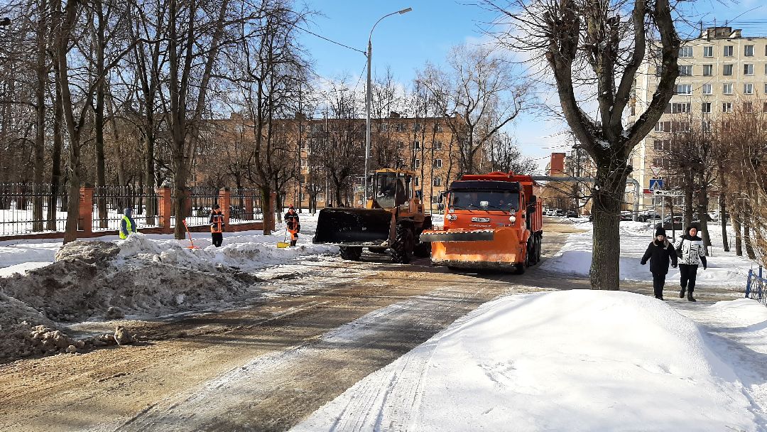 снег, ЖКХ, Серпухов