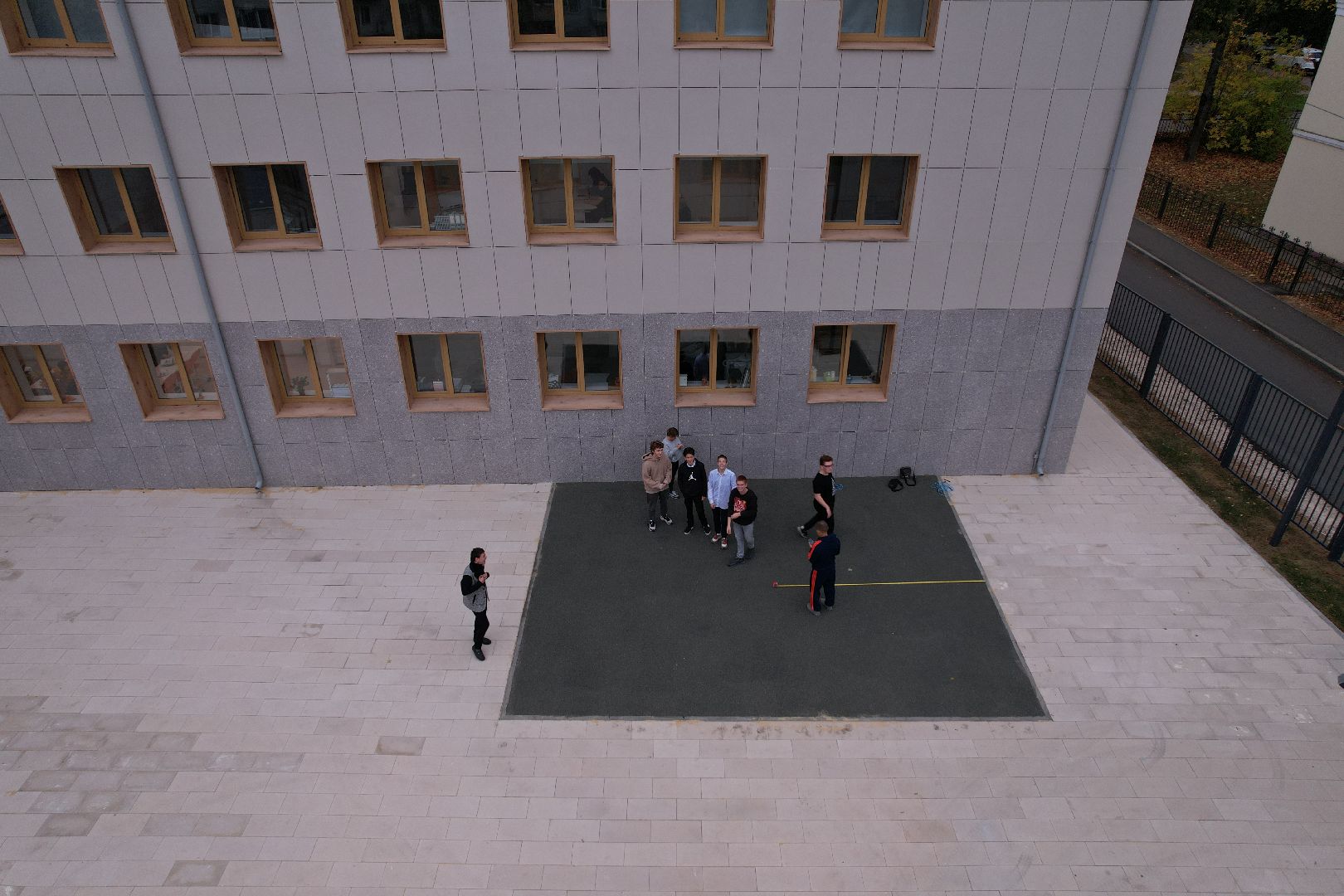 одинцово, интернат, школа,видео с коптера,