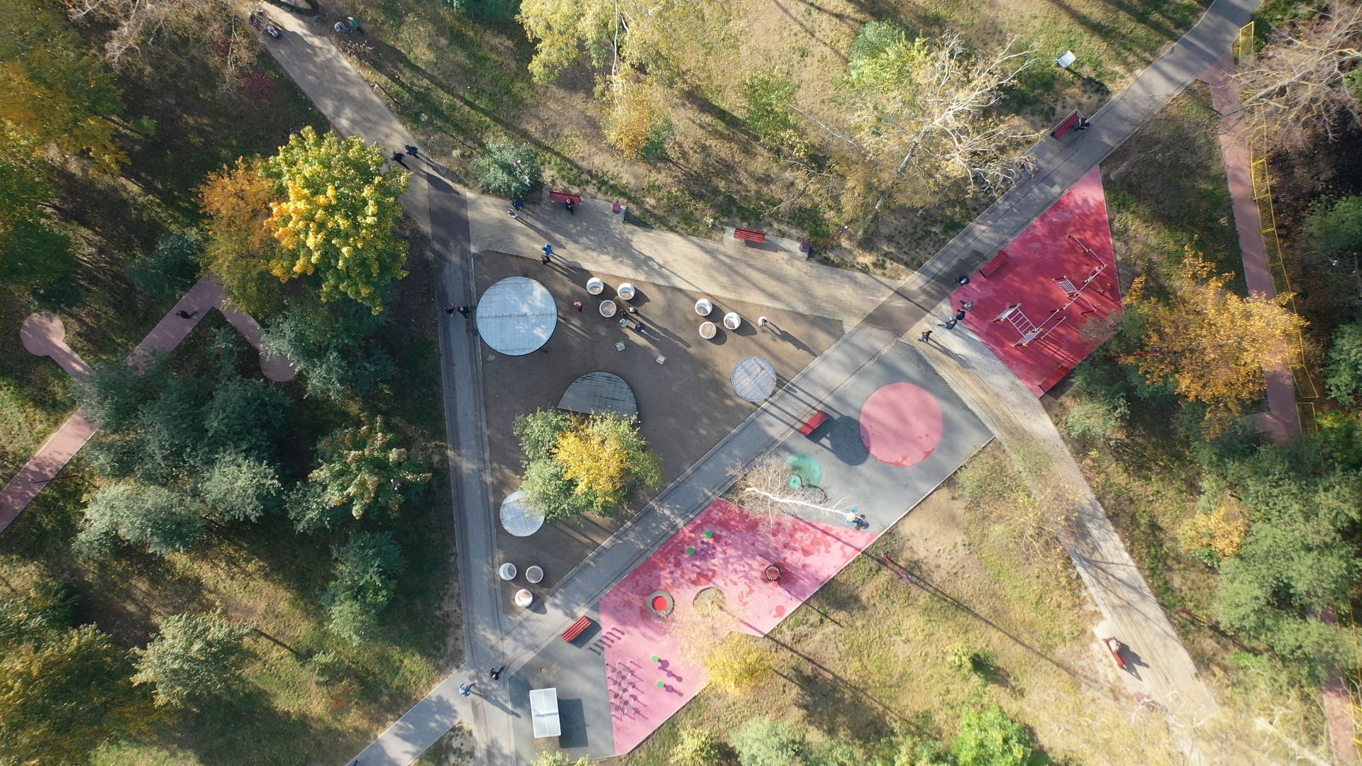 дети, площадка, воскресенск,видео с коптера,