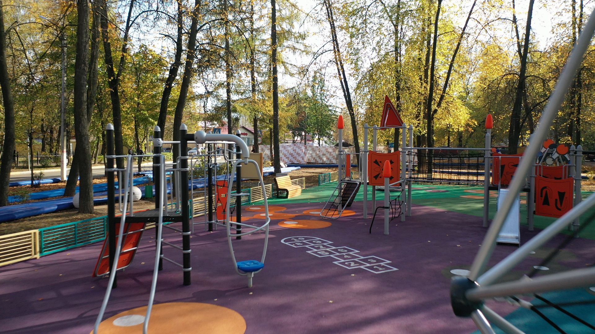 дети, площадка, воскресенск,видео с коптера,