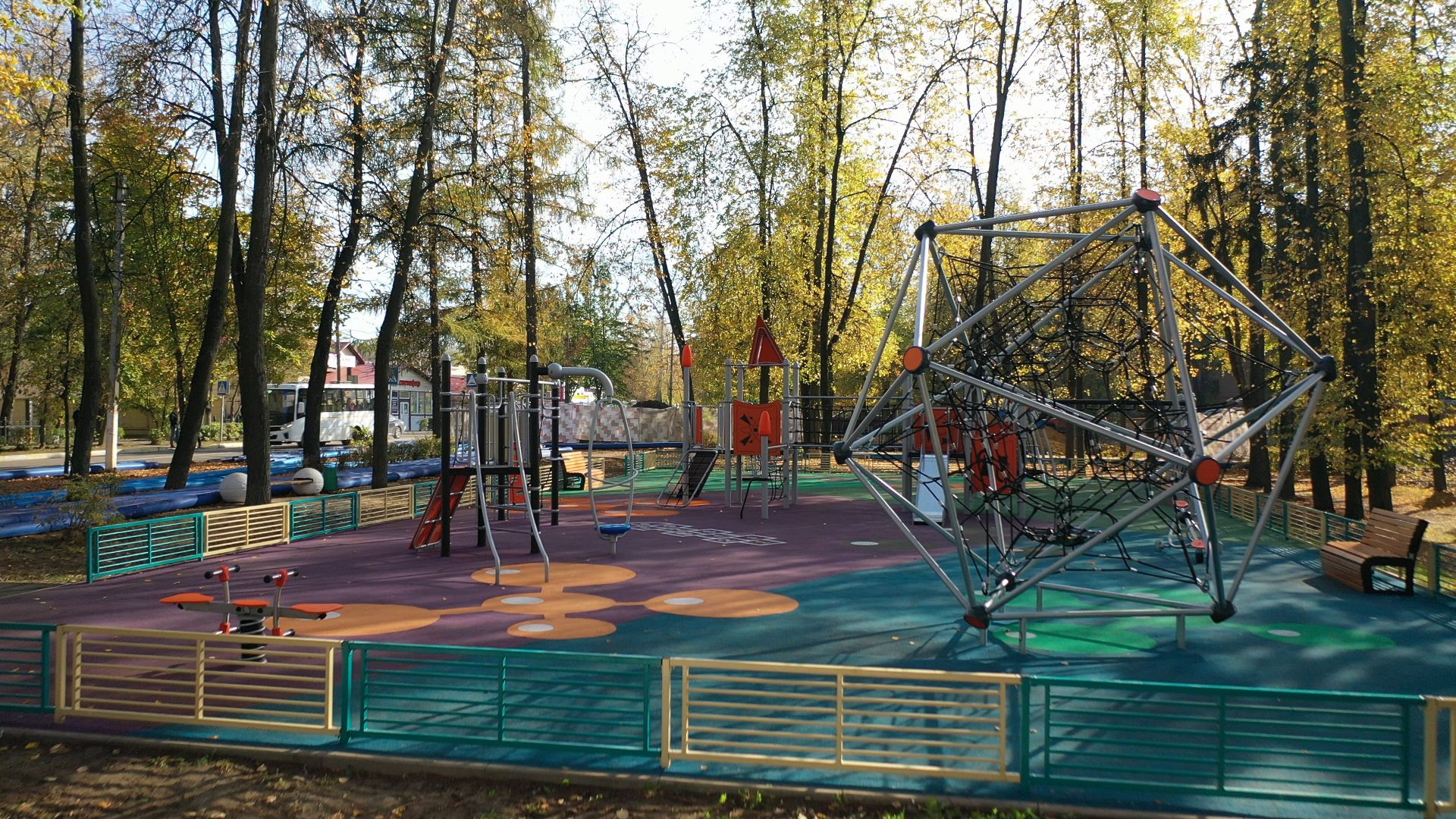 дети, площадка, воскресенск,видео с коптера,