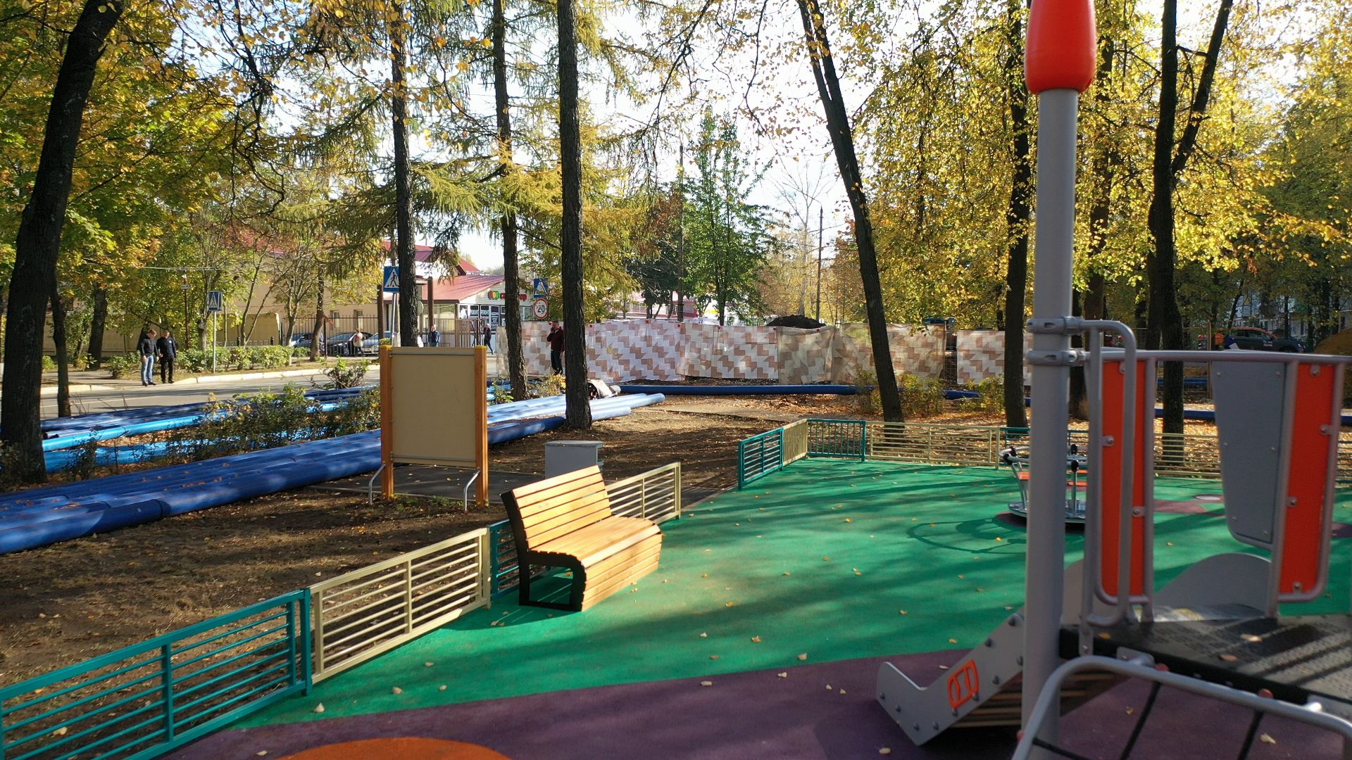 дети, площадка, воскресенск,видео с коптера,