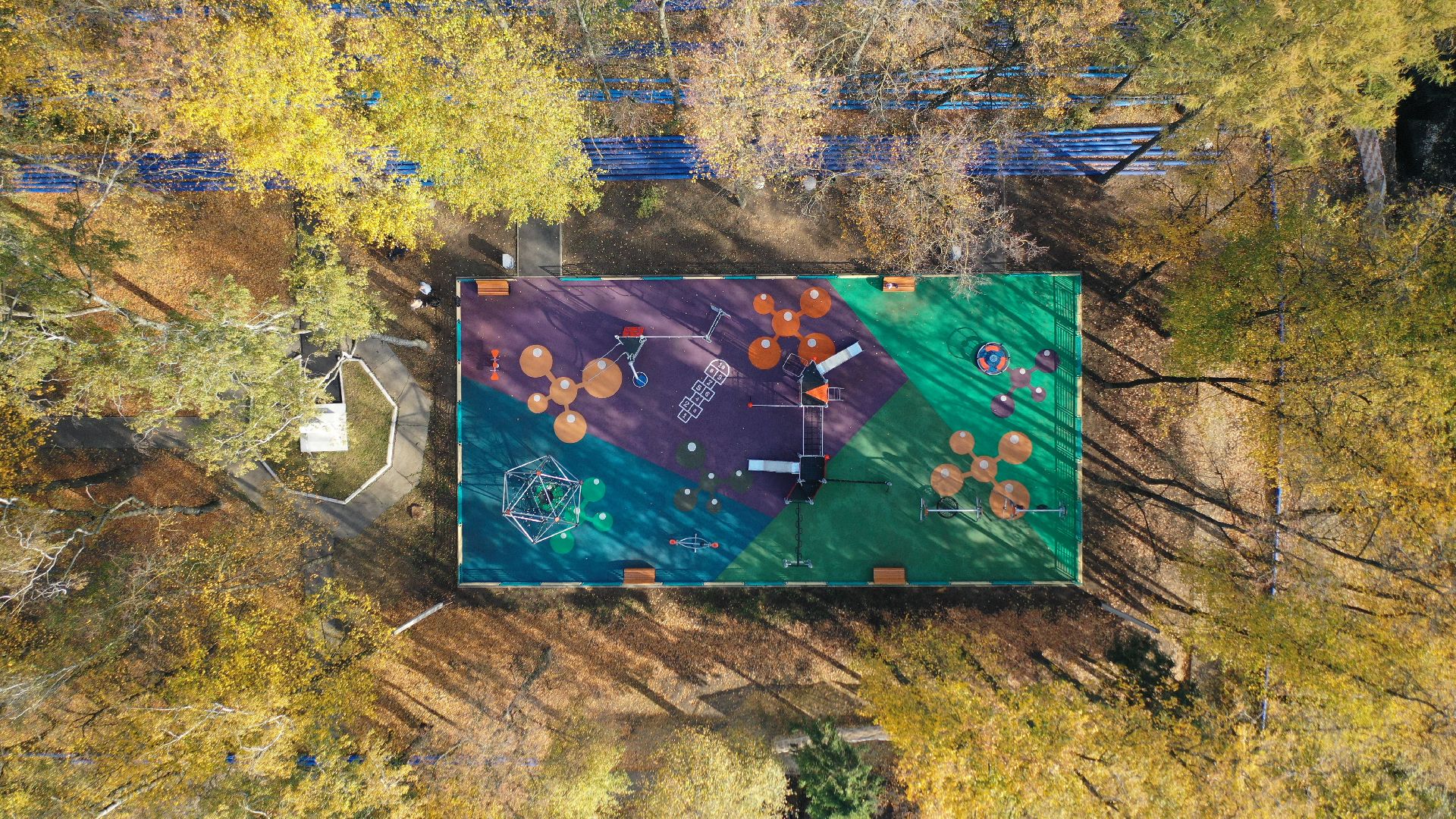 дети, площадка, воскресенск,видео с коптера,